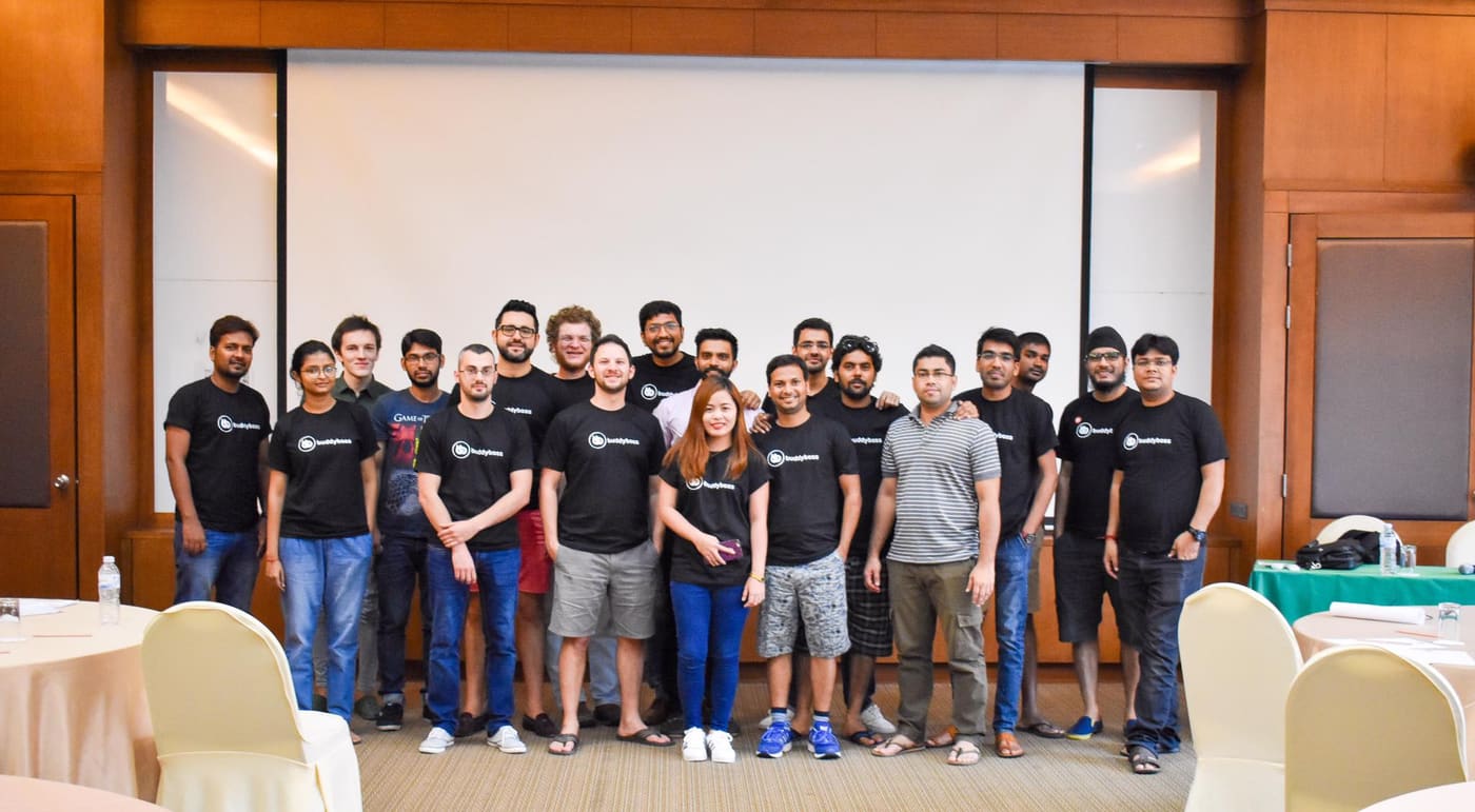 The early BuddyBoss team, 2017